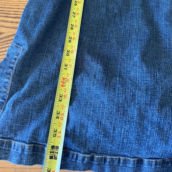 Jacob Conextion Stretch Vintage Denim Dress 7/8 - Picture 6 of 12